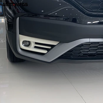 

For Honda CR-V CRV 2020 2021 Chrome Front Fog Light Lamp Foglight Cover Trim Decoration Frame Exterior Accessories Car Styling