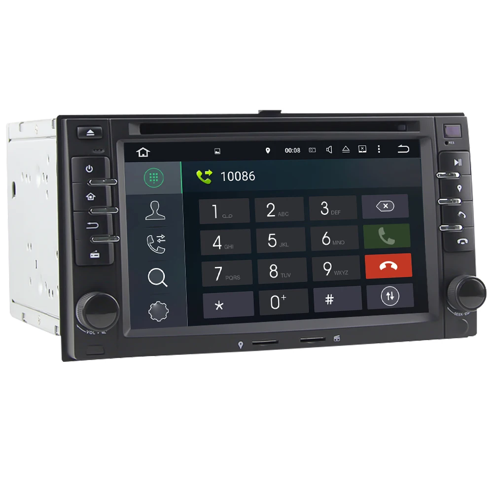 Eunavi 2 din Android 9,0 автомобильный dvd для KIA SORENTO MAGENTIS SPORTAGE MORNING CEED RIO CERATO 2005-2010 KIA Универсальный