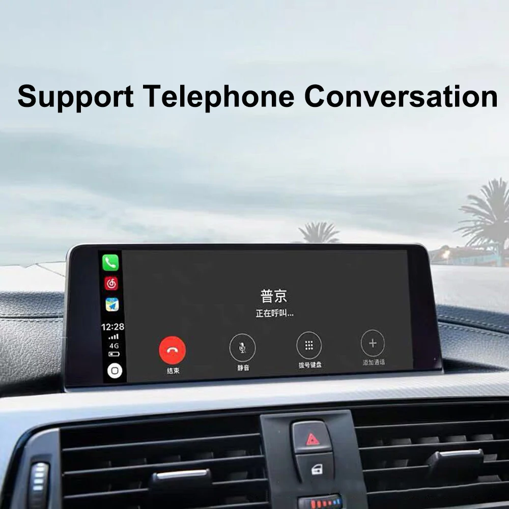 Беспроводной модуль кодировщика CarPlay комплект для BMW CIC 1 3 5 6 7 серии E81 F60 E90 F07 Android