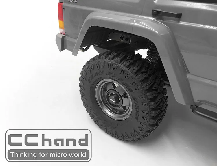 CChand CNC сплав 1,9 дюймов ступица колеса для осевой XJ 90046 1/10 гусеничный rc автомобиль
