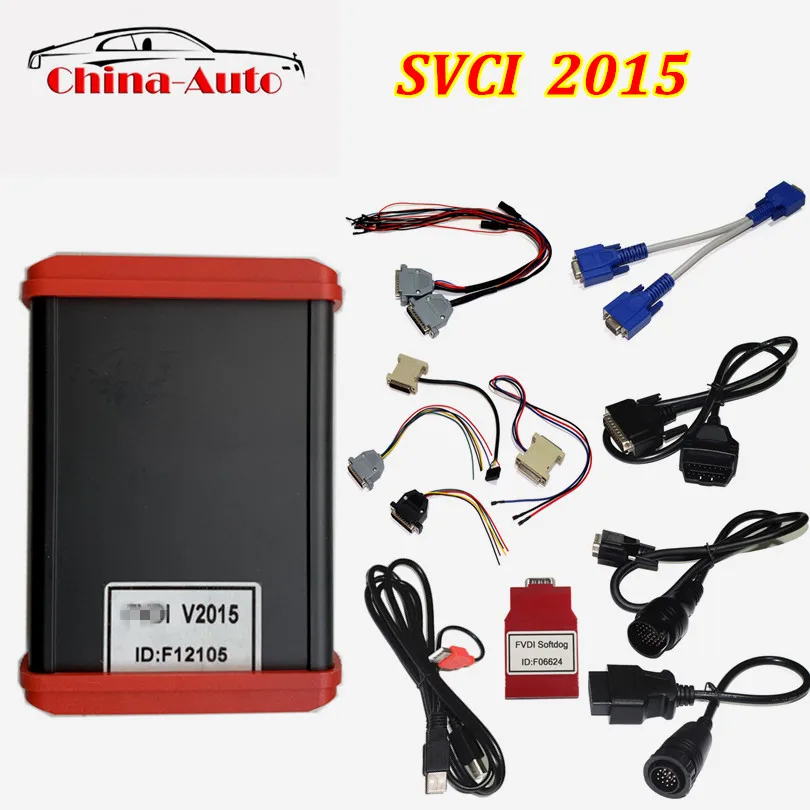 DHL бесплатно SVCI 2015 лучше чем 2014 Автомобильный сканер больше функции поддержка avdi