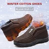 Winter New 2022 Fashion Casual Flat Bottom Men's Cotton Boots High Quality Non-slip Soft And Comfortable Men's Cotton Boots ► Photo 3/6