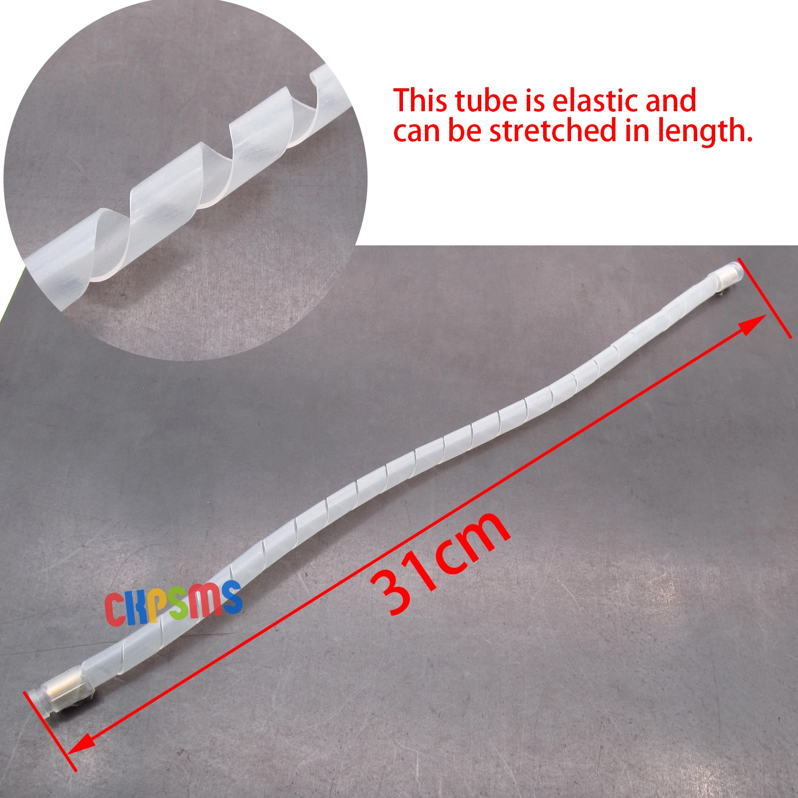 5PCS 31CM Wind barrier thread guide soft tube for Tajima Swf Barudan embroidery #KP-BS-D-195-33