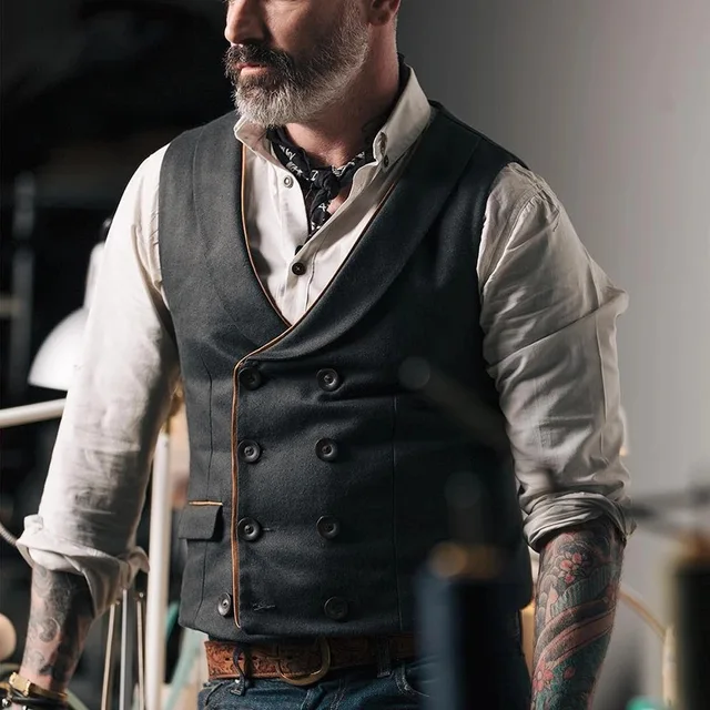 Waistcoat men 2019 Clearance