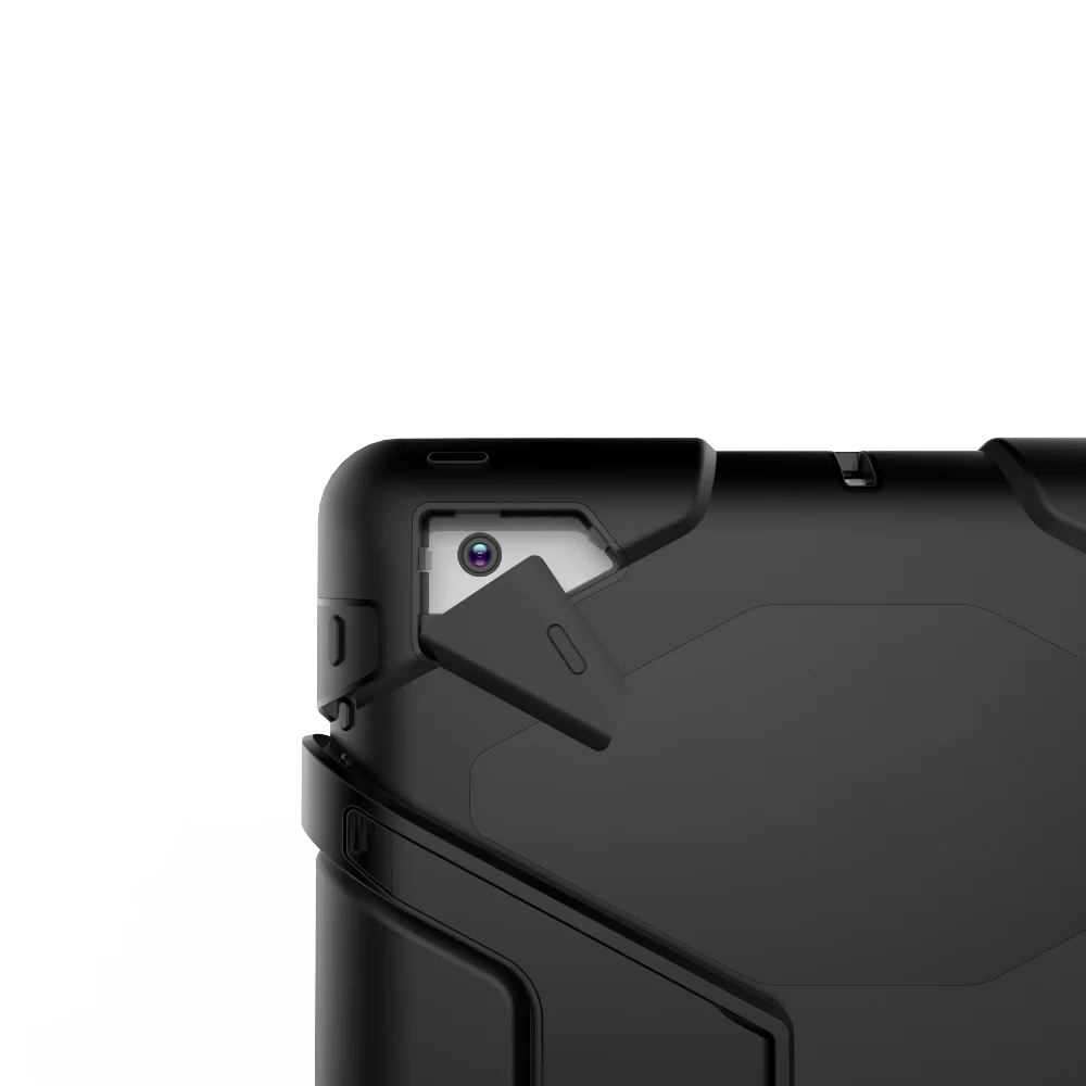 Для iPad 2/iPad 3/iPad 4 чехол трехслойный ударопрочный сверхмощный силиконовый чехол из ТПУ со встроенным защитным чехлом для экрана