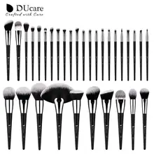 

DUcare Professional Makeup Brush Set 32Pcs Premium Synthetic Hair Kabuki Blush Concealers Eyeshadow Blending Foundation Brushes