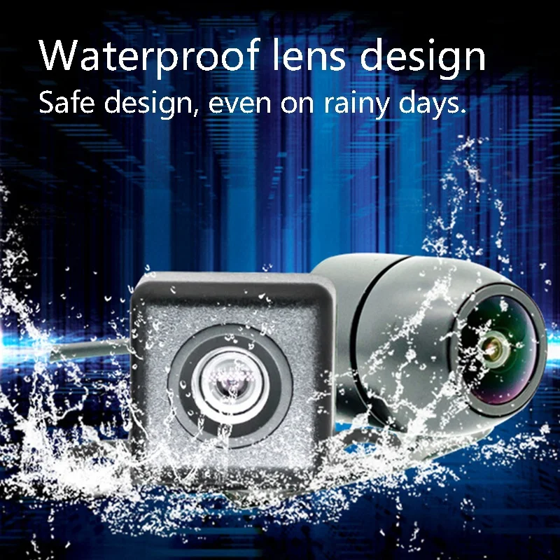 Мотоцикл Dash Cam, 720P 3,0 дюймов ЖК-экран водонепроницаемый 140 градусов угол двойной объектив видео рекордер с ночным видением