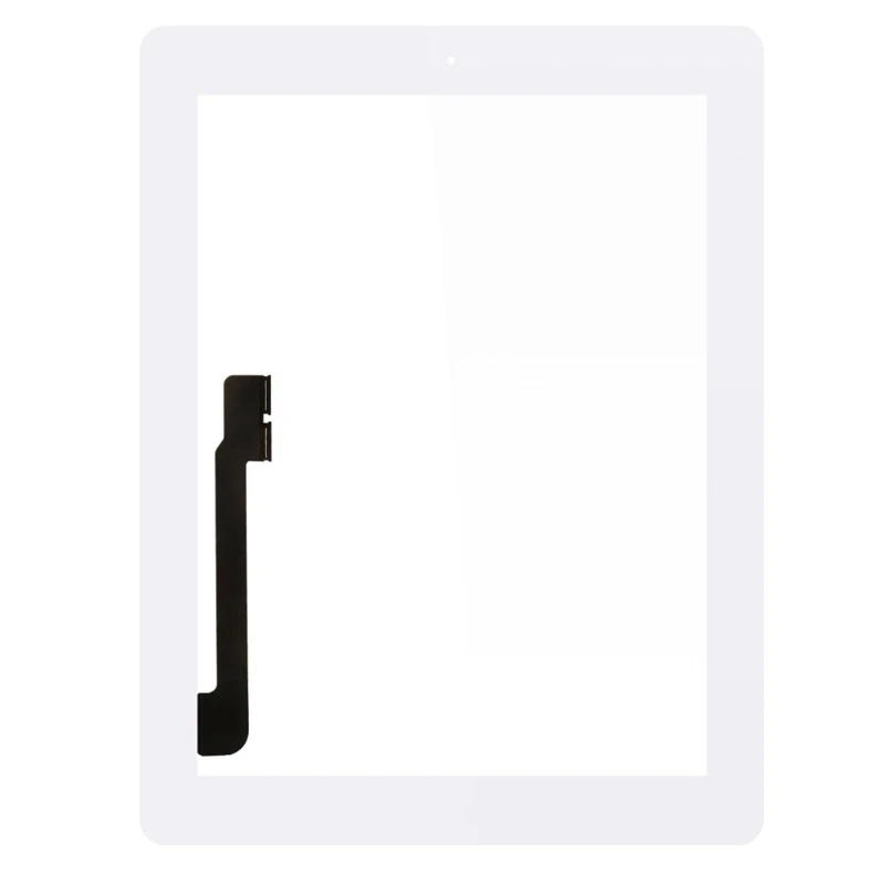 9," Digitzer Для apple iPad 3 Touch iPad3 A1416 A1430 A1403 сенсорный экран дигитайзер сенсор стеклянная панель рамка - Цвет: Белый