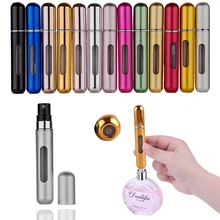 MUB-8 мл многоразовый мини флакон-спрей для духов Алюминиевый распылитель портативный дорожный флакон для духов Пустой косметический контейнер