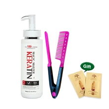 Расческа без формалина лучший запах Профессиональный выпрямление для лечения повреждения волос 300 мл волшебный мастер Кератин