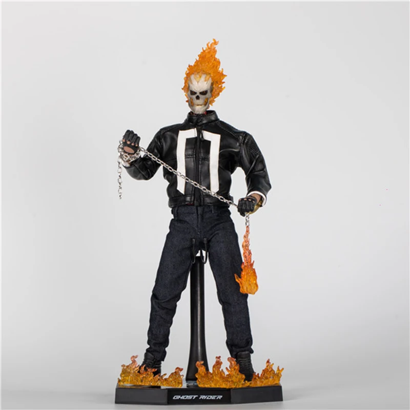 Новинка 1/6 Ghost Rider Johnny Blaze подвижная фигурка Коллекционная полный набор фигурка кукла игрушки для коллекции