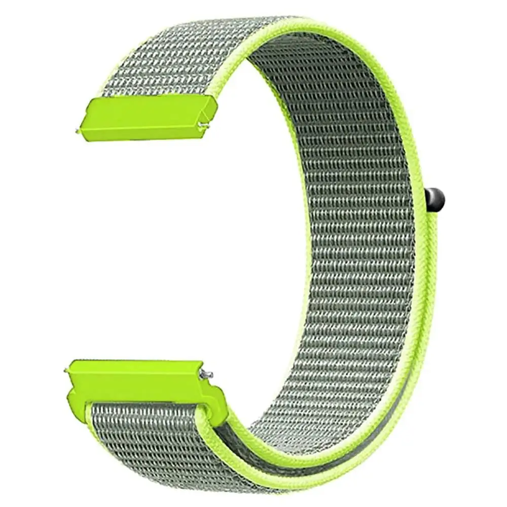 Yellow Замена ремешок для часов петля нейлон холст ремешок для Huami Amazfit GTS - Цвет: Yellow