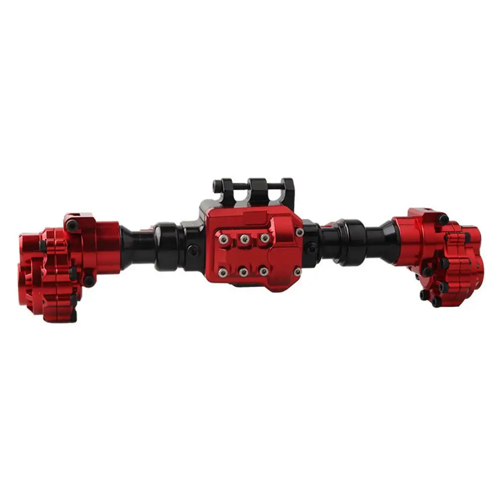 Kuulee передние и задние портальные оси корпус для TRX-4 CNC алюминий RC Гусеничный автомобиль анодированная поверхность анти светильник царапины красный