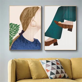 

Custom Poster Shopping Girl#a Canvas Wall Art Picture Set Posters Home Decor Prints Abstract Prints for Room20-0923-4