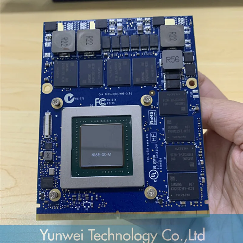 100%high Quality Gtx 980m N16e-gt-a1 8gb Mxm 3.0b Video