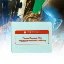 Защитная пластиковая пластина(PC) для авто затемняющей сварочной маски/сварочного фильтра/сварочного шлема