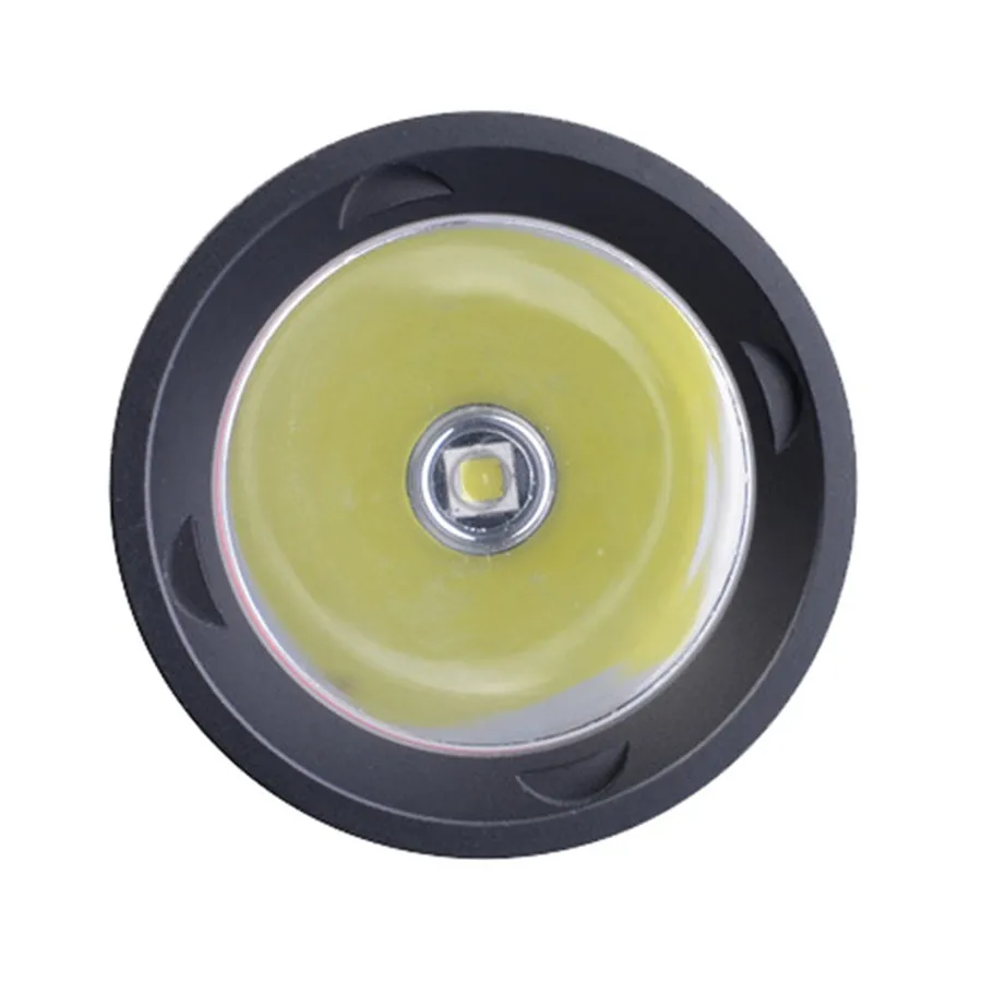 DF-007 diving flashlight underwater 500M waterproof light T6 LED scuba IPX8 rechargeable USB interface light riding light 35A8 (7)