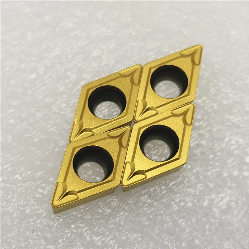 50 шт. DCMT11T304 US735 dcmt32,51 внешние токарные инструменты карбид Вставки токарный станок резак инструмент токарная пластина DCMT 11T304