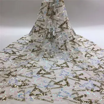 

Wholesale African Lace Fabric 2020 High Quality Lace French Lace Fabric Sequin Lace Fabric Beautiful Fushia Color XX33181