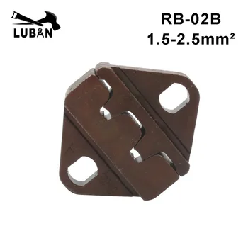 

LUBAN MINI EUROP STYLE crimping tool crimping plier die sets for RB series 1.5-2.5mm2 RB02B jaws