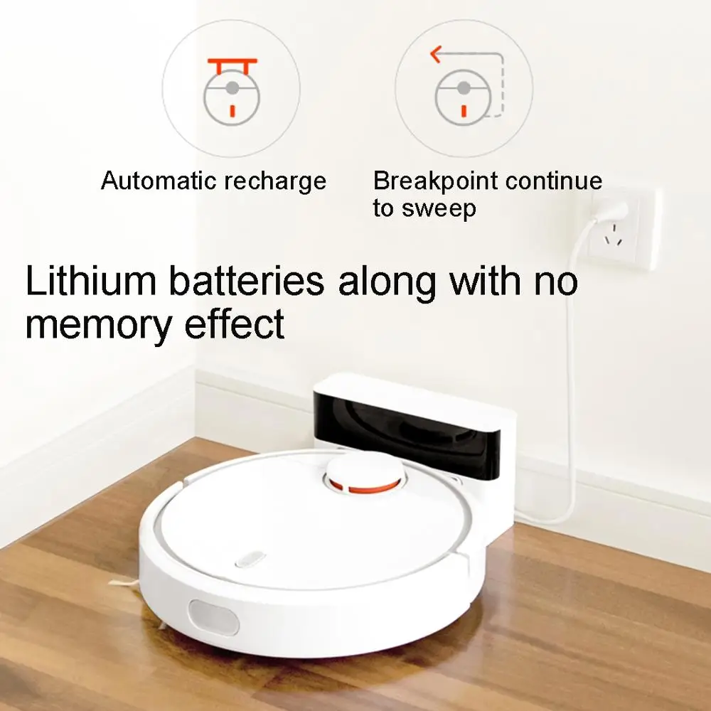 Робот пылесос Xiaomi Mijia 2019 года поддерживает планировку маршрута/автоматическую