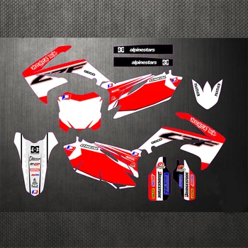 

Motorcycle stickers custom complete tool graphics background decal sticker quantity luster for teamCRF250R10-13 450R09-12 2010