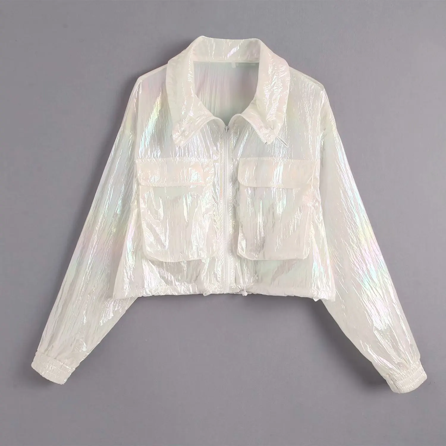 

Uw82 2019 Rainbow-colored Effect Coat