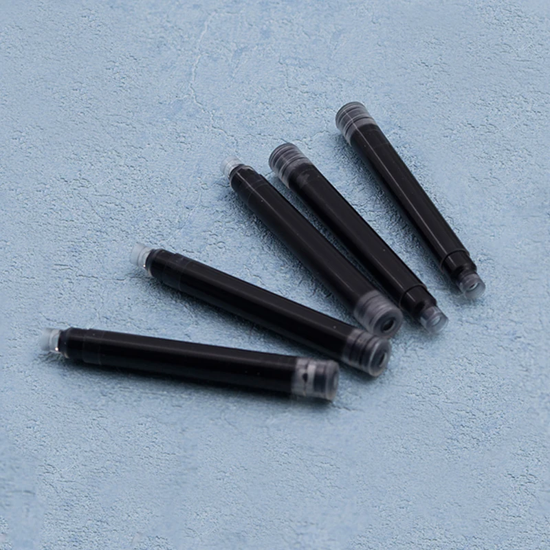 5 шт. Чернильное Jinhao картриджи перьевая ручка заправка в черный/синий пишущий инструмент D14