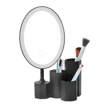 

Desktop Foldable Makeup Mirror Portable USB Charging LED Cosmetic Mirror