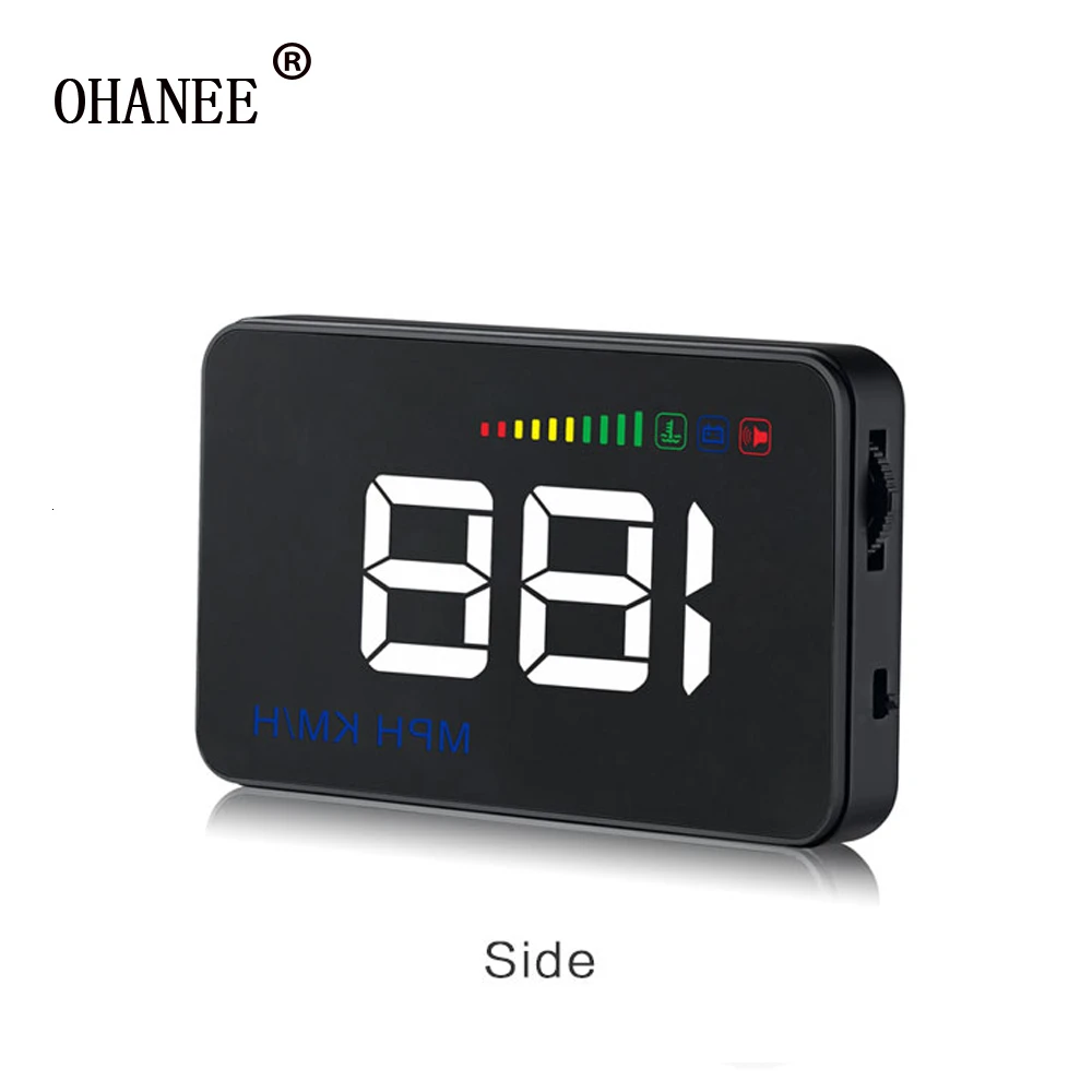 

OHANEE Car Projector Speedometer OBD2/OBDII 3.5 inch Car HUD A500 Car Head Up Display HUD Hot sell