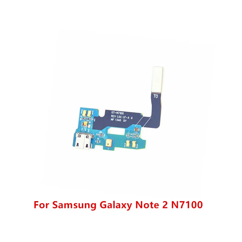 Replacement Parts Micro USB Connector Charging Dock Port Plug With Microphone Mic Flex Cable For Samsung Galaxy Note 2 N7100 | Мобильные