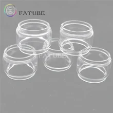 5 шт. FATUBE Пузырьковые стеклянные трубки аксессуары для сигарет для жира стеклянный бак для Augvape Впускной RTA24mm/Впускной двойной катушки RTA 26 мм