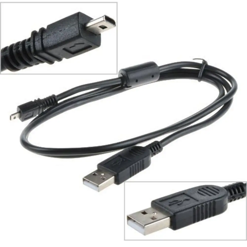 

1.52 M For Sony Dsc-w800 W810 Camera Sync Data Usb Charger Cable Charging 2.0 Black U7N8