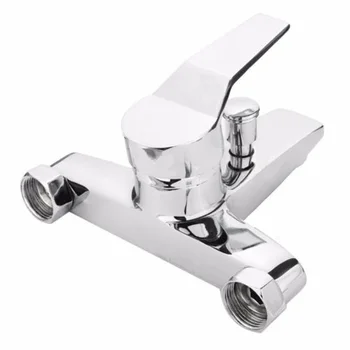 

HOT Bathroom Tub Shower Faucet Wall Mount Shower Head Faucet Valve Mixer Tap P