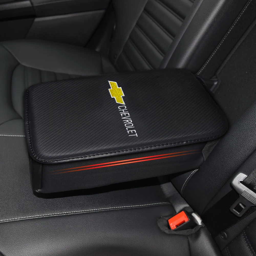 1pc Car Armrest Mat Interior Center Console Auto Armrests Storage Box for Chevrolet Cruze Captiva Lacetti Spark Aveo Orlando Epi |