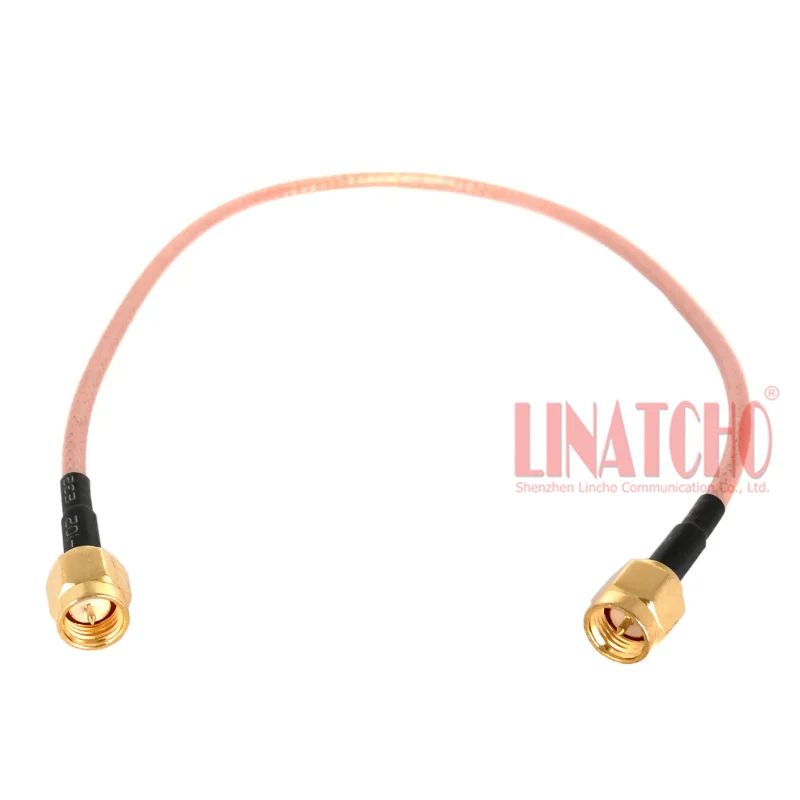 Коаксиальный кабель 30 см RG316 разъем SMA папа с двойным разъемом папа|connector rs232|connector