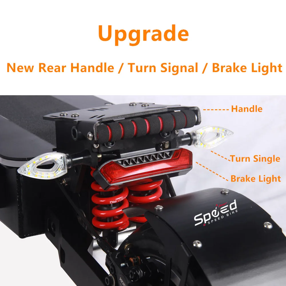 SpeedBike 72V 7000 Вт двойной двигатель электрический скутер с Двойные двигатели привод
