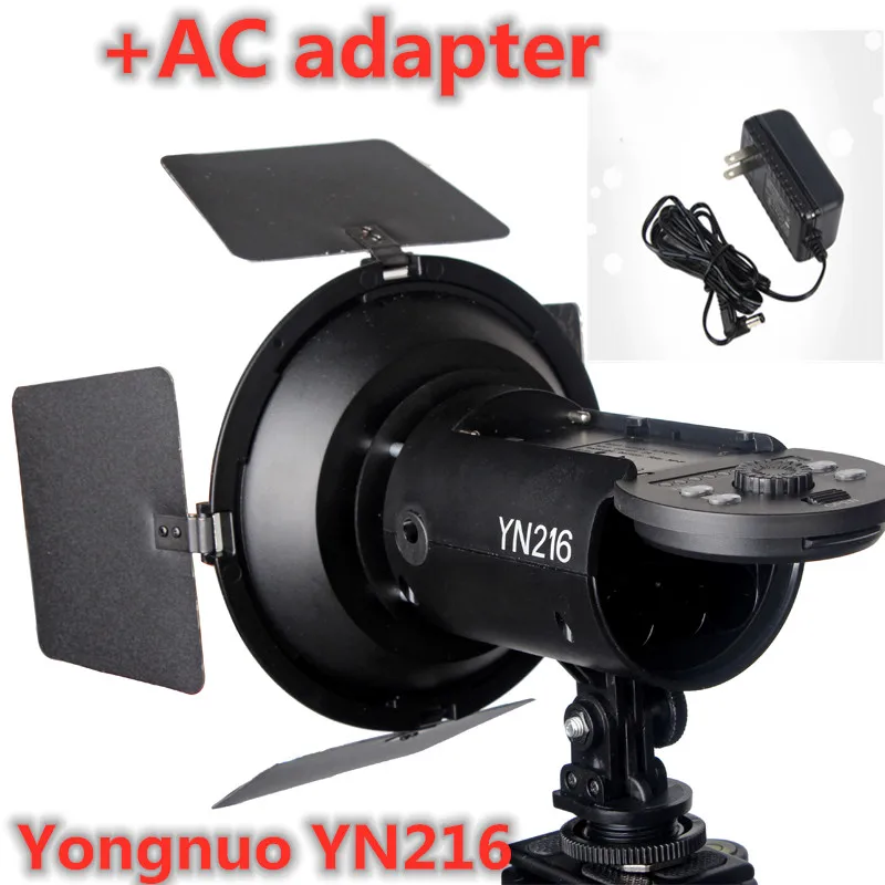 Розовый YONGNUO YN216 3200 K/5500 K светодиодный свет видео с 4 цветными пластинами для Canon Nikon DSLR камеры видео свет фотографического освещения - Цвет: Розовый
