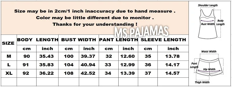 Taille : Ensemble vêtements de nuit en satin et dentelle, 4 pcs de vêtements de nuit pour femme