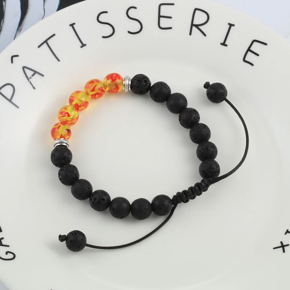 Pulsera de cuentas de Chakra para hombre y mujer, brazalete de piedra de de ojo de tigre Natural, cuerda ajustable de energía curativa, joyería de - AliExpress Joyería y accesorios