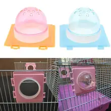  2x Hamster Tunnel Fittings Transparent Cage Plug Accessories Small Pet Toys 