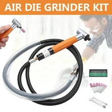 90 градусов Air Micro Die угловая шлифовальная машина 3 мм Мини пневматическая полировка роторный комплект лучшая цена