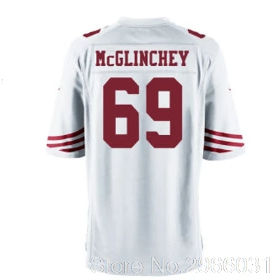 A+++ мужская майка McGlinchey майка Hughes Minkah Fitzpatrick Saquon Barkley Сэм дарнольд Бейкер Мэйфилд Джош Аллен драфт Джерси - Цвет: 11