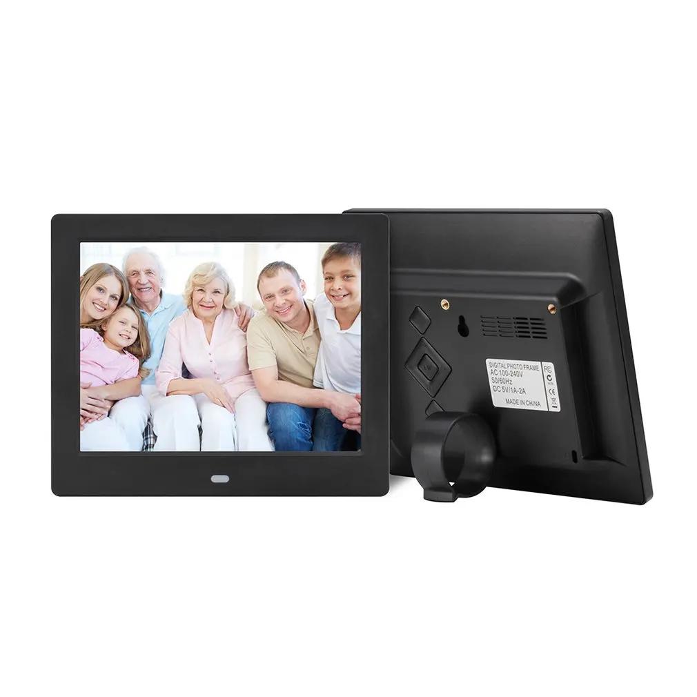 8 Inch Remote Control Automatic Cycle Lcd Widescreen Hd Led Electronic Photo Album Digital Photo Frame Wall Machine