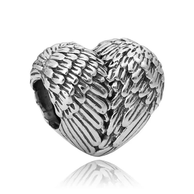 Bisuteria Fit Pandora украшение Крылья Ангела Bijoux Bracciale французский шарик серебряные духи