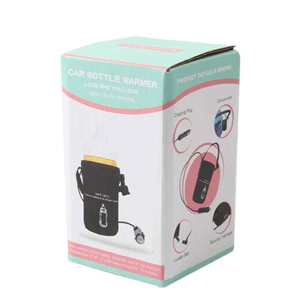 Горячая Распродажа, автомобильная USB грелка для детских бутылочек, портативная дорожная грелка для молока, бутылочка для кормления, Подогреваемая крышка, термостат, нагреватель