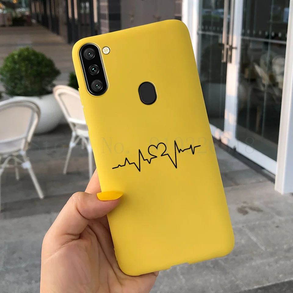 Shockproof Cartoon Silicone Phone Case For Samsung Galaxy A11 A 11 SM-A115F/DS 6.4