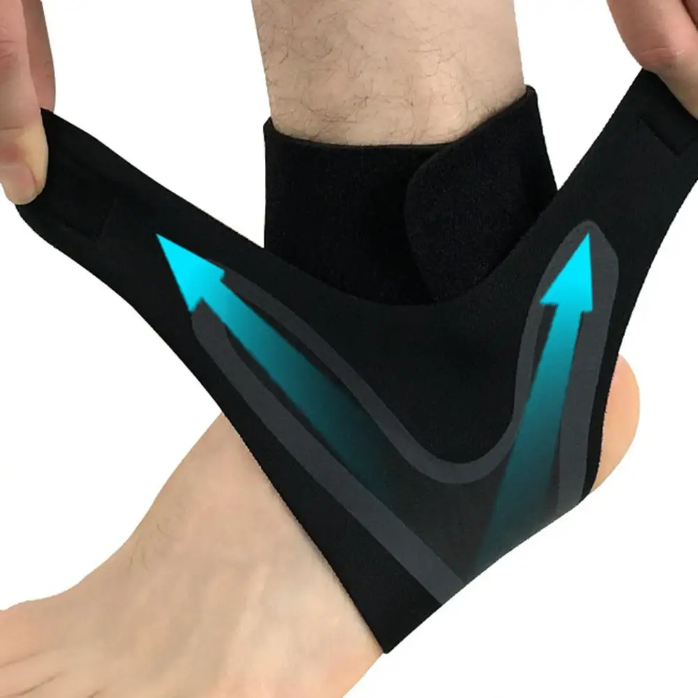 Solid Sport Ankle Support Foot Brace Guard Basketball Football Protective Gear