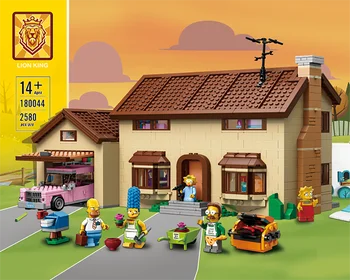 

The Simpson series is compatible with 16005 71006 model construction Simpsons home building block brick children's toys Gift