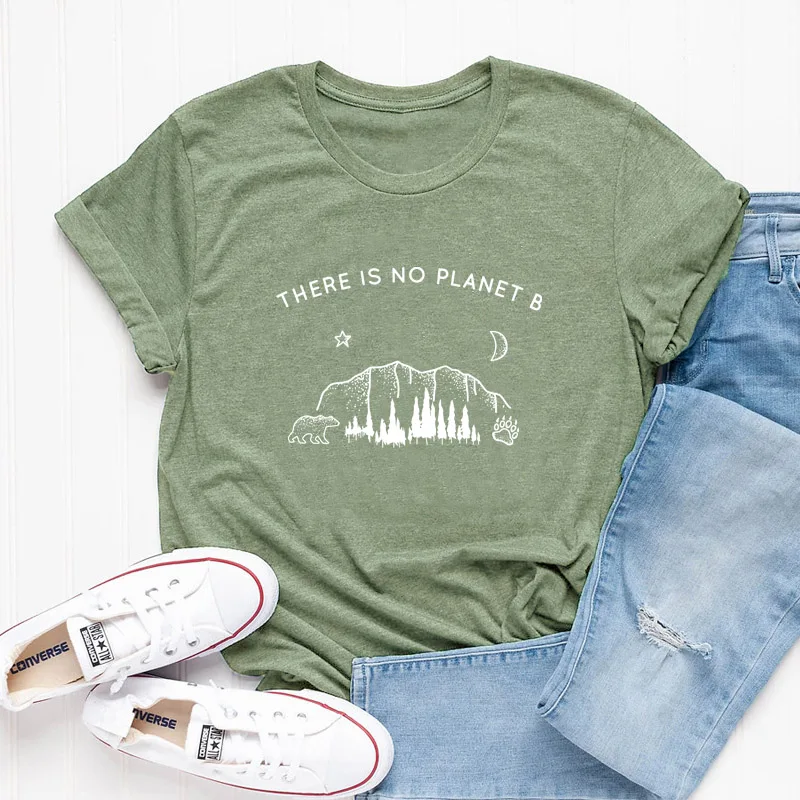 Star-moon-Planet-Graphic-Top-There-is-no-Planet-B-T-Shirt-Funny-Planet-Slogan-Christian (10)
